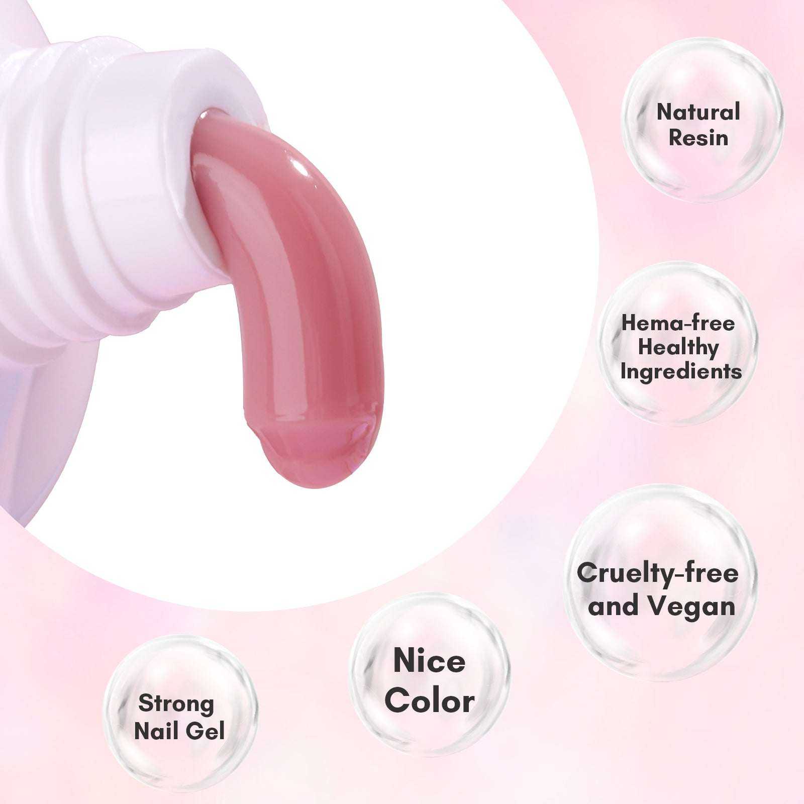 Nude Polygel Nails Poly Nail Gel