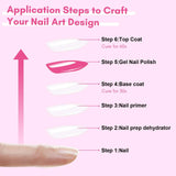 Hard Gel Top Coat Soak-off Glossy Finish UV Gel 8ML