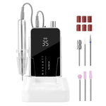 Nouvella Electric Nail Drill 35,000RPM Portable Rechargeable E-File