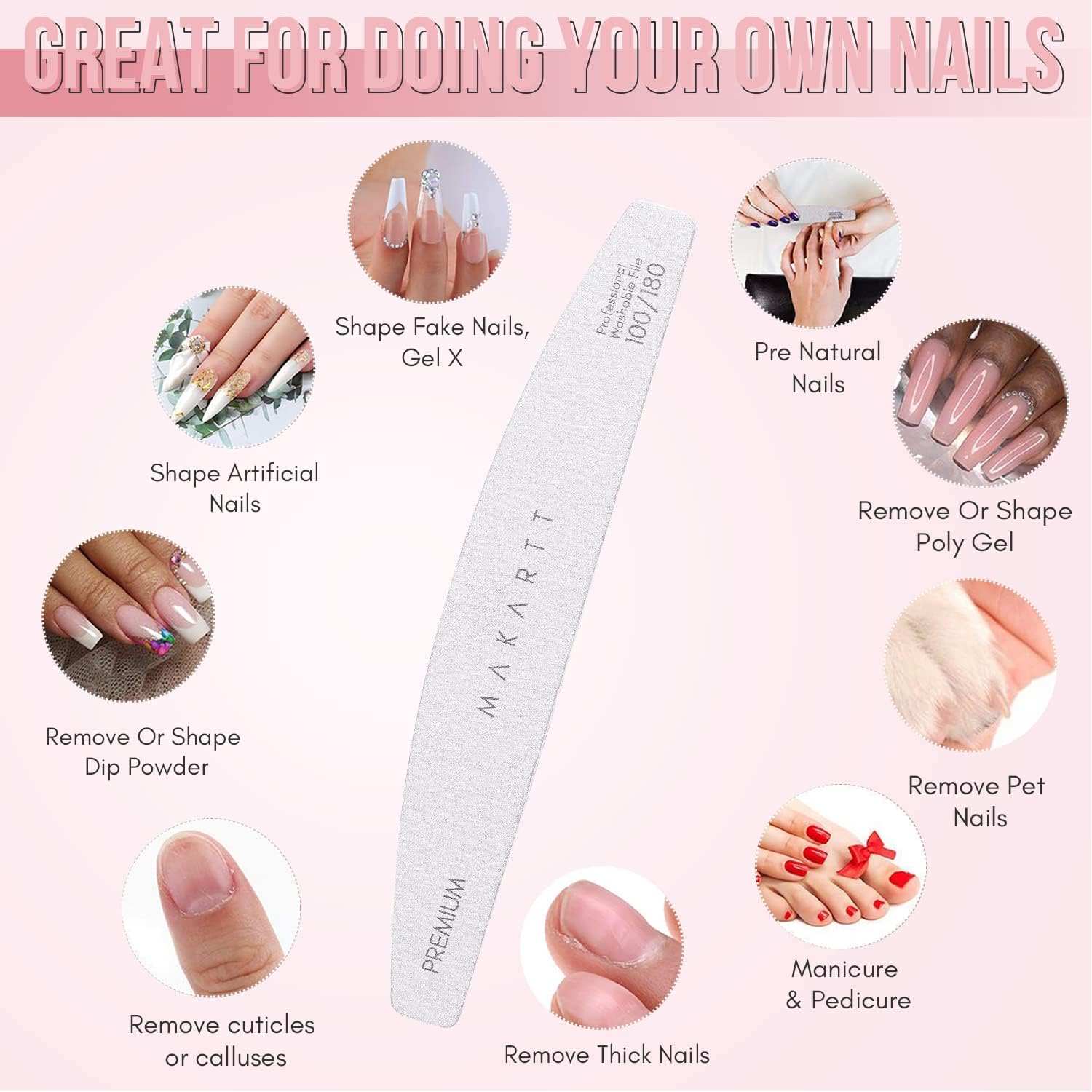 Nail Files for Acrylic