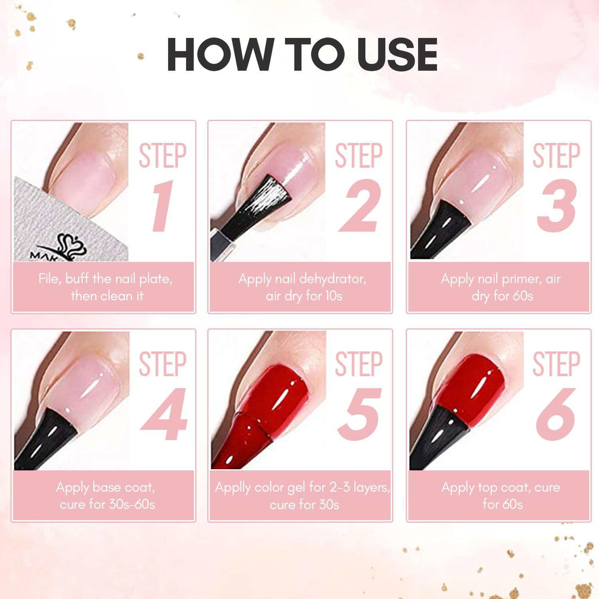 MakarttNail Dehydrator and Primer Set (15ML /0.5 oz)The BASIS OF A NAIL ART: Nail prepping is the most important step in all nail art design. Nail dehydrator and primer helps for you to do a easy, clean, beautiful, ch