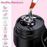 Hard Gel Top Coat Soak-off Glossy Finish UV Gel 8ML