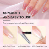 Nude Polygel Nails Poly Nail Gel