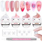 3D Nail Gel Art Kit