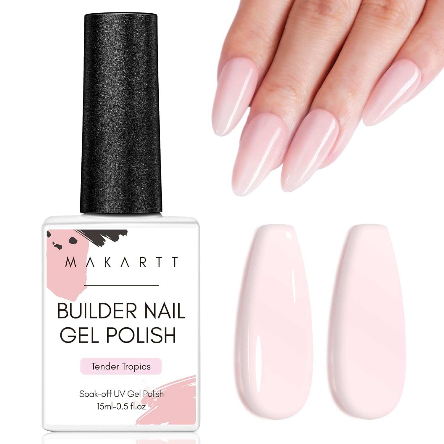 Builder Gel Polish Apex Building Rubber Base Coat Nail Strengthener
