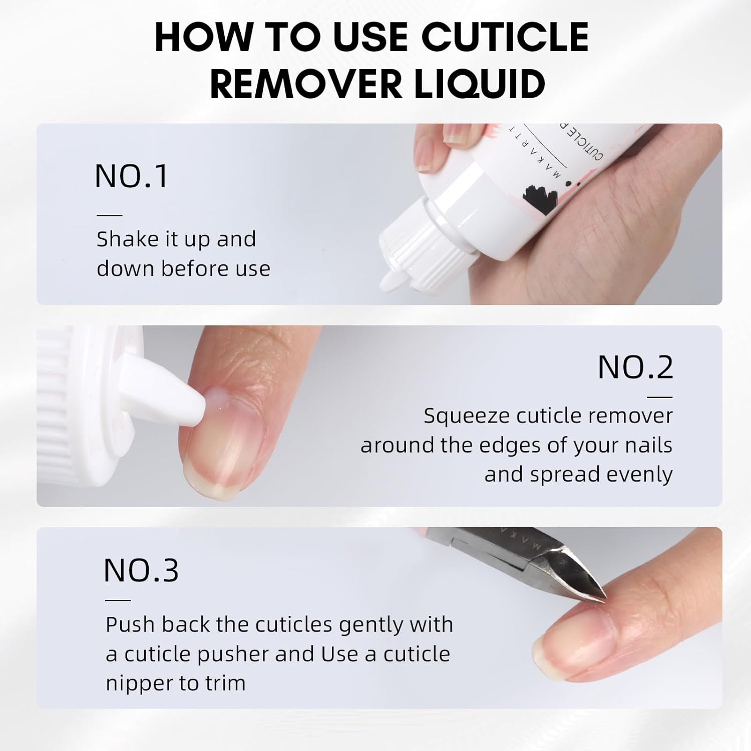Cuticle Remover Liquid, Cuticle Softener (4.2 Fl.OZ)