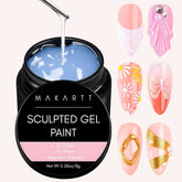 Clear Gel Nail Art Serie 8G