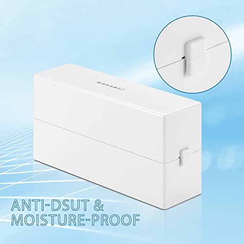 MakarttDrill Bit Organizers Case for Storing Nail Drill Bits (Not Inlcude Drill Bits)include 30 holes - can be used to store many nail drill bits, such as 3/32'' carbide drill bits, ceramic nail file bit.
Acrylic cover - dus