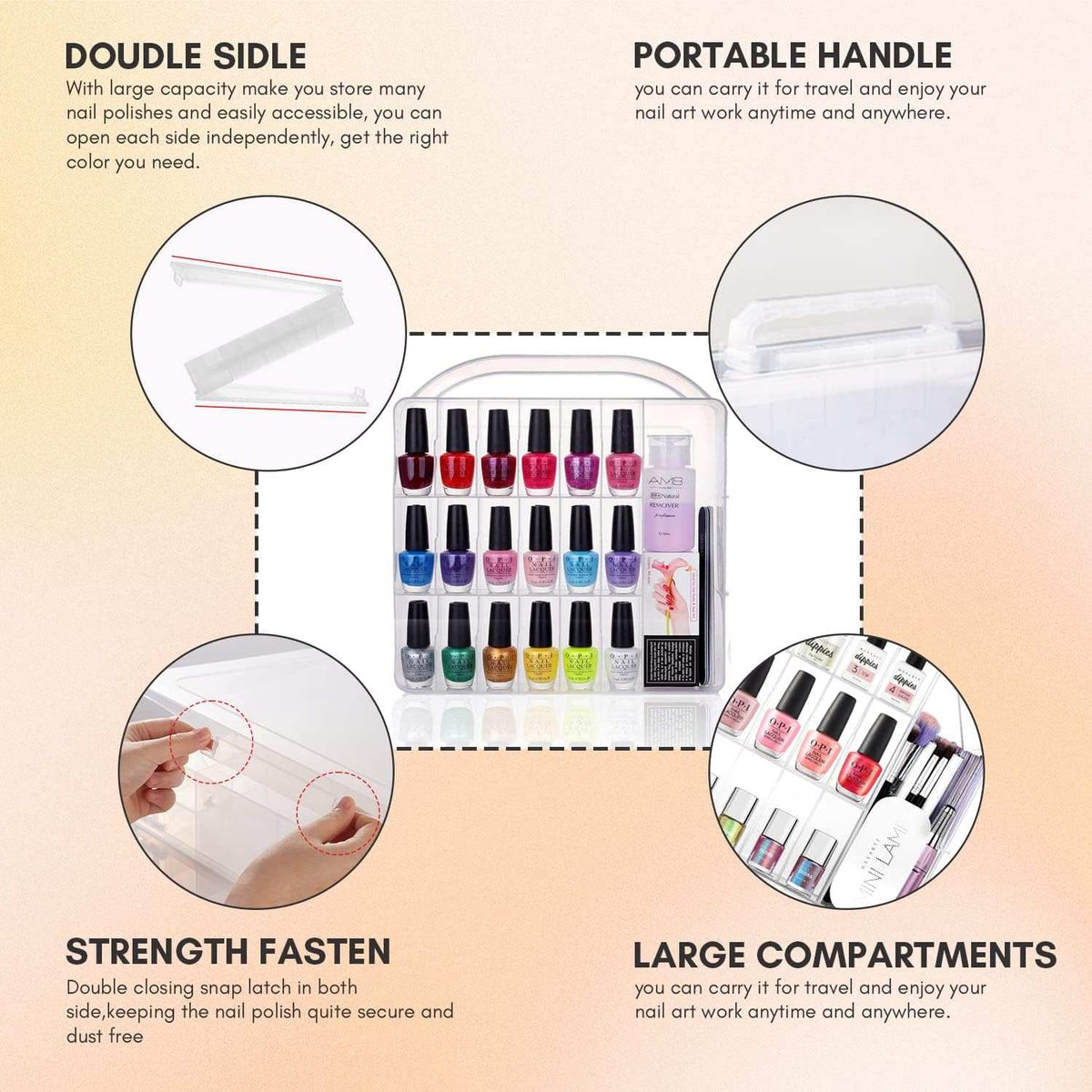 Gel Nail Polish Organizer
