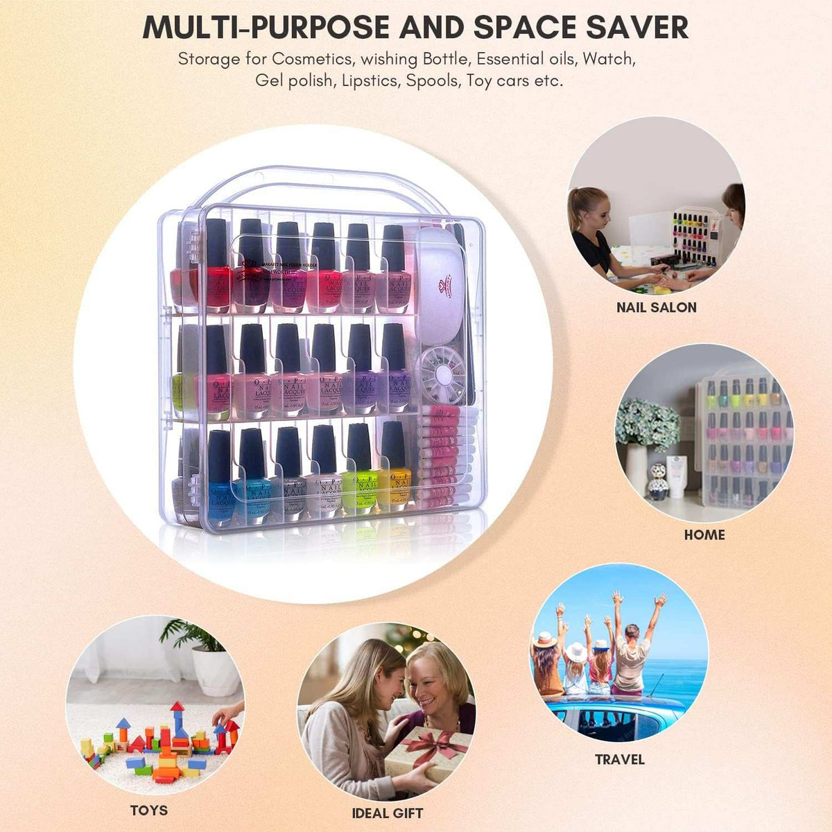 Gel Nail Polish Organizer