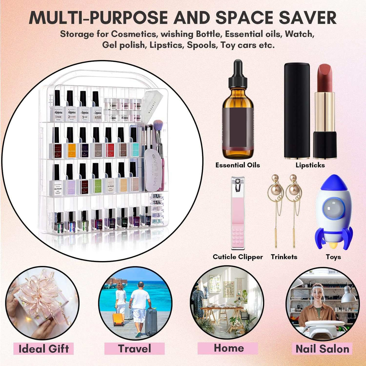 Gel Nail Polish Organizer