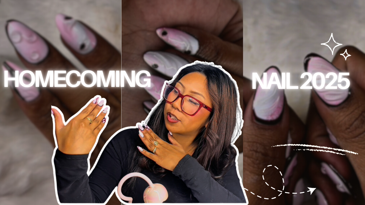 Pink & Glam Nails Tutorial