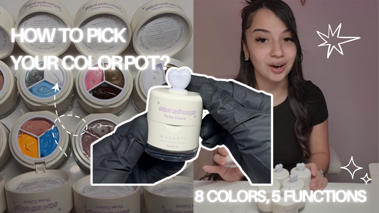 8 Colors, 5 Functions—Is Makartt ColorPot the Ultimate Nail Art Gel?