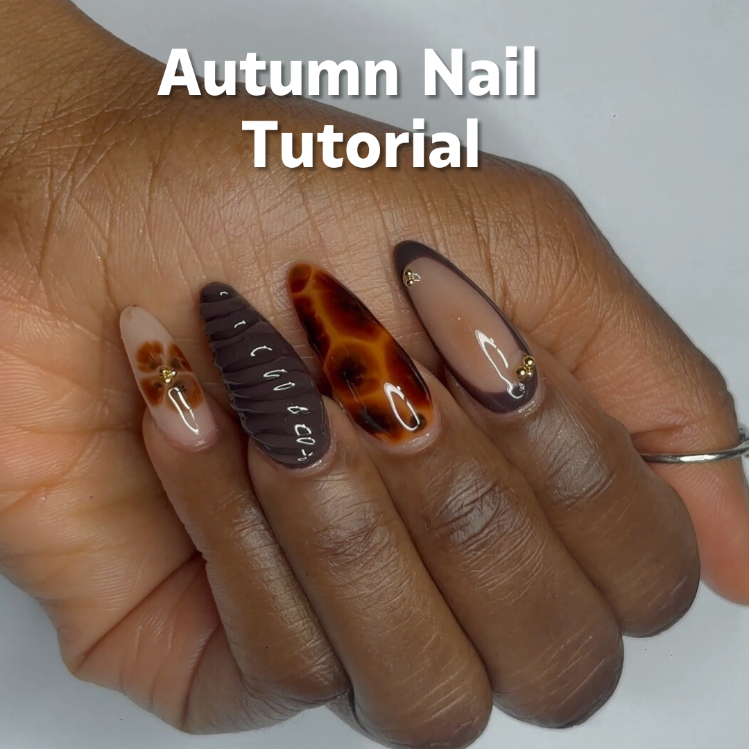 Autumn Nail Art Tutorial 🍂