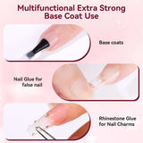 Extra Strong Base Coat Gel Nail Polish Clear Foundation 15ml