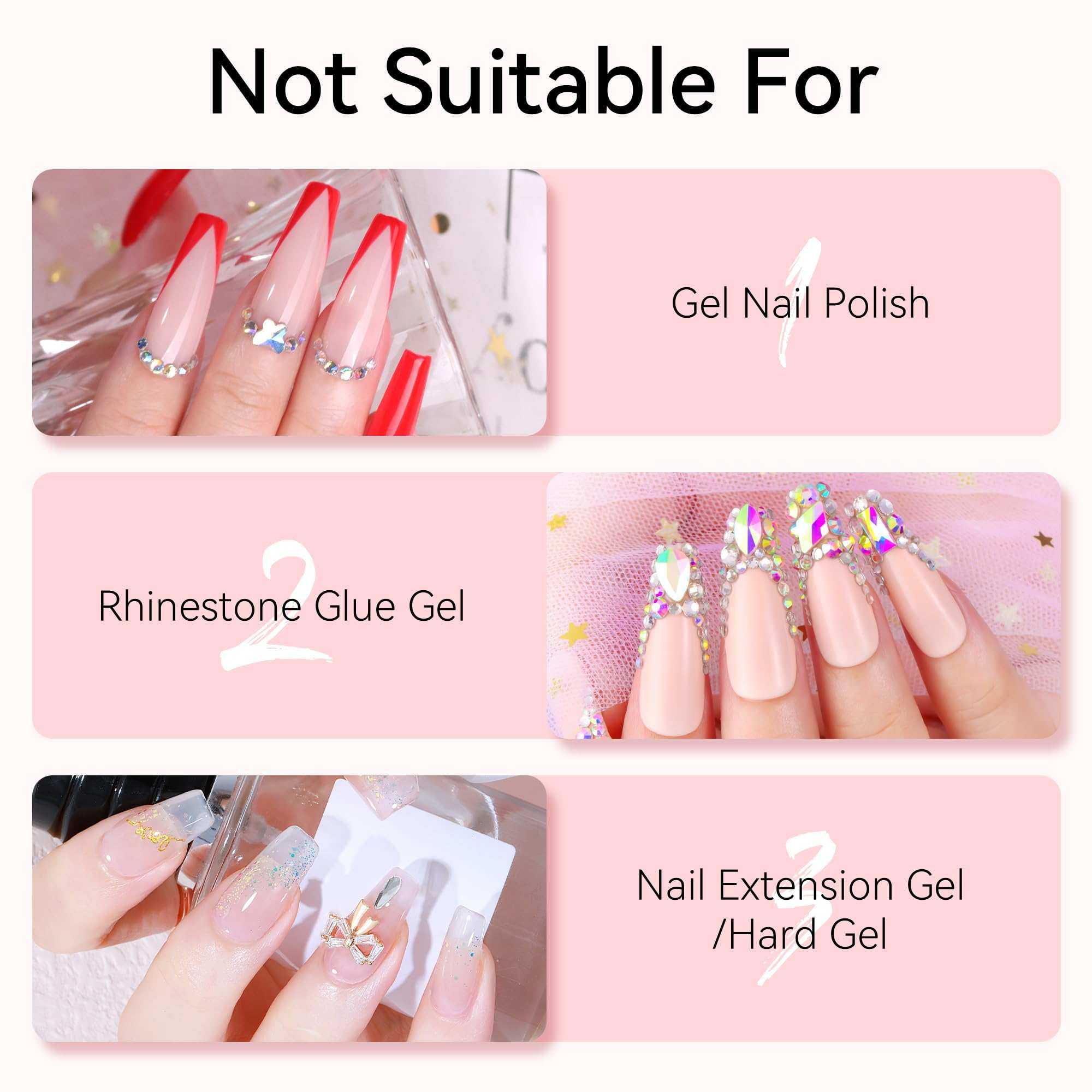 Nail Glue Remover for Press on Nail Quick Glue Debonder Easy Removal