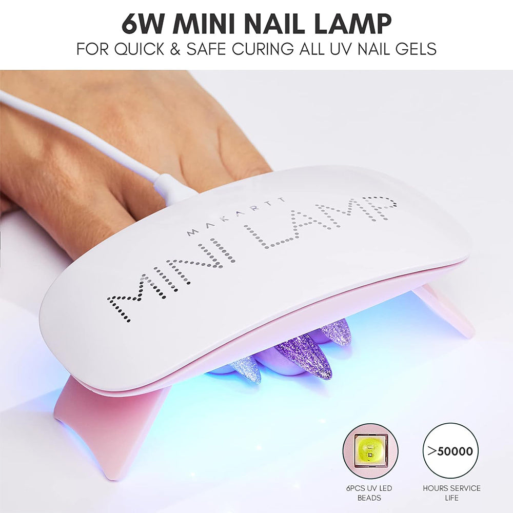 Portable 6W UV Gel Nails Mini Lamp