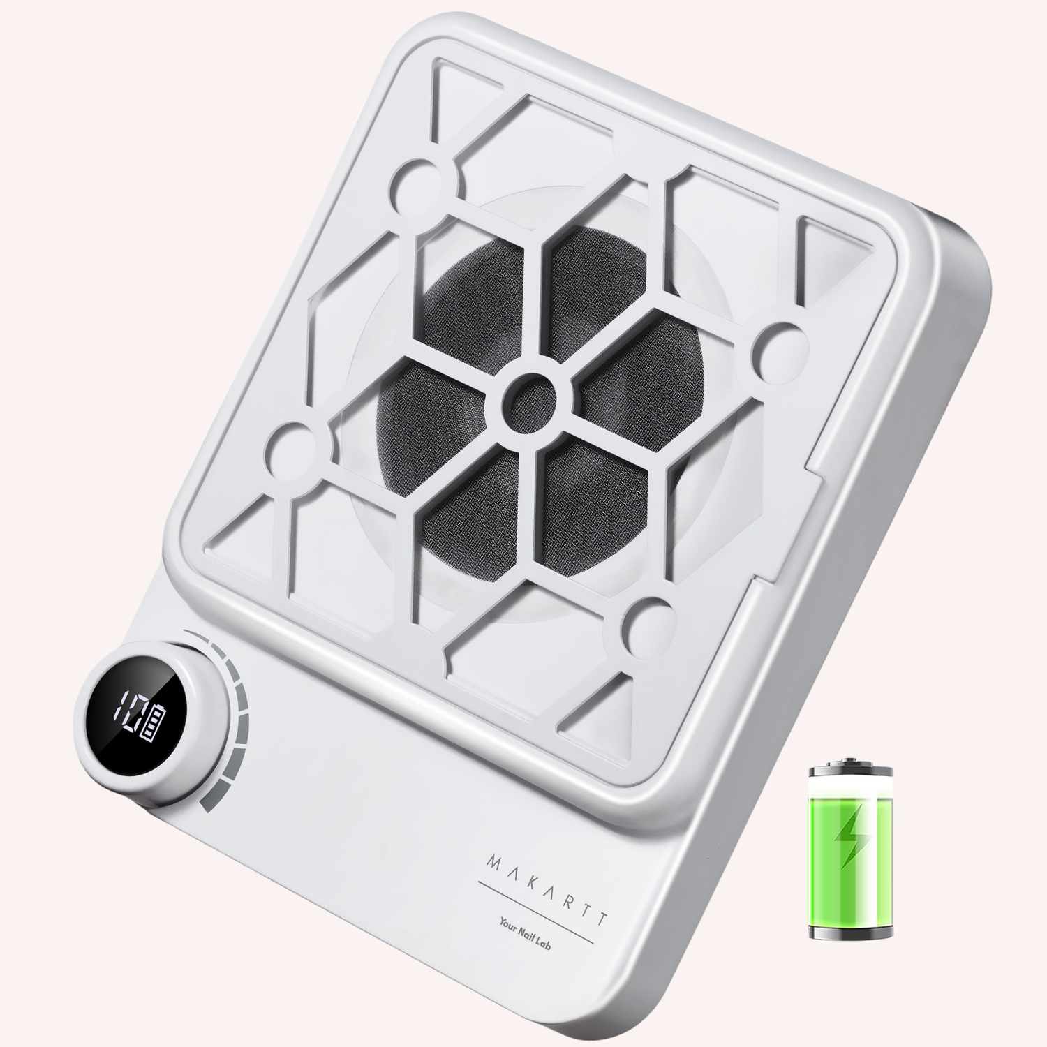 5500RPM Rechargeable Nail Dust Collector