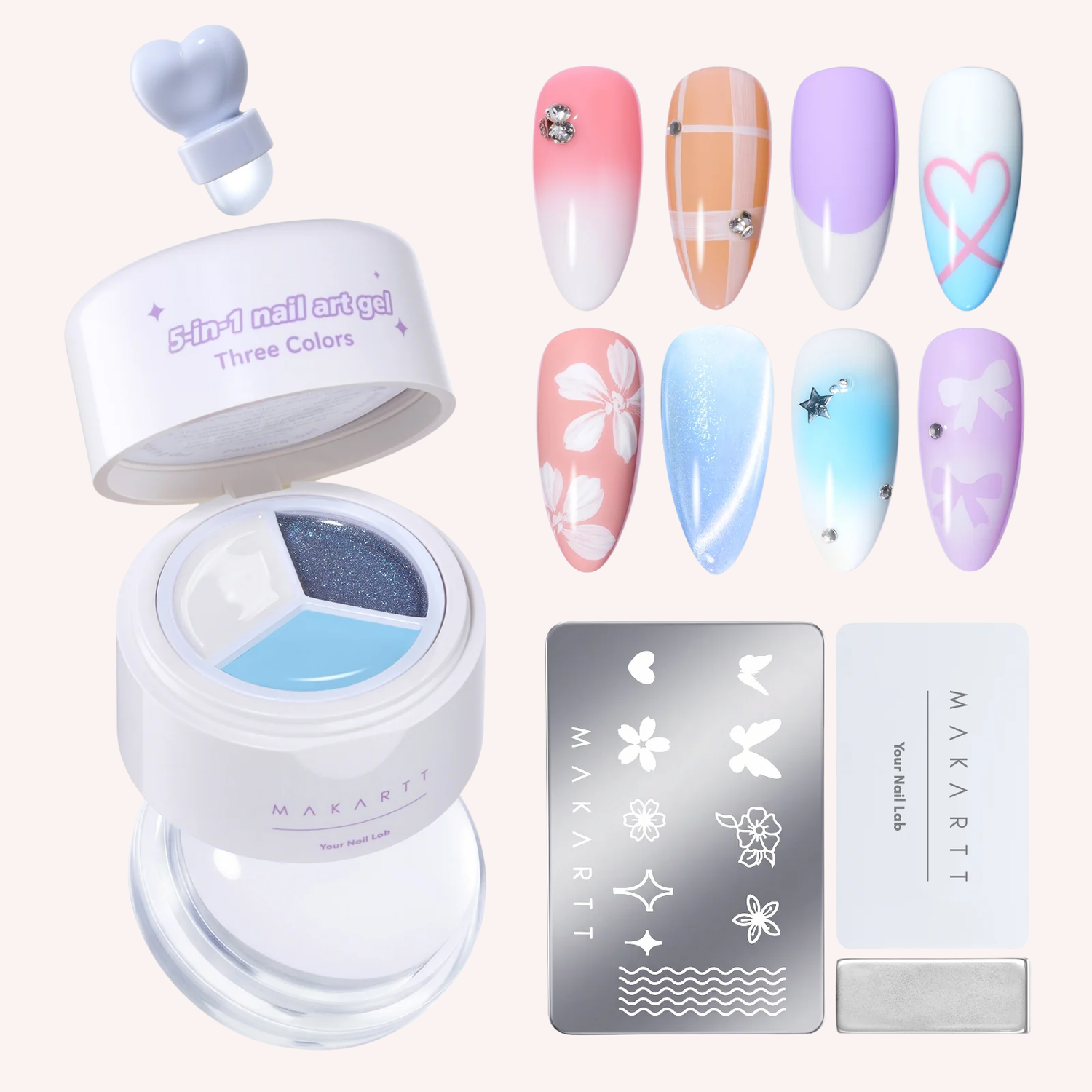 ColorPot 5-in-1 Nail Art Gel