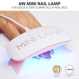 Portable 6W UV Gel Nails Mini Lamp