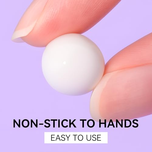 Makartt Solid Gel Builder Kit 4 Colors Nail Extension Gel Builder 15 ml UV/LED Nail Lamp Required