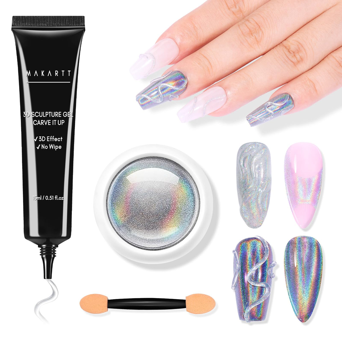 Nail Powder Kit