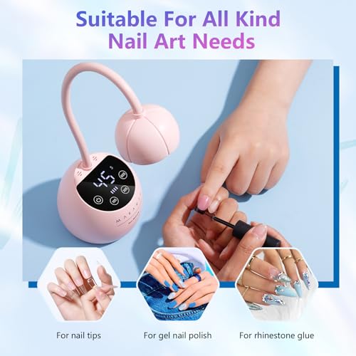 Makartt Gooseneck and Mini UV Nail Lamp