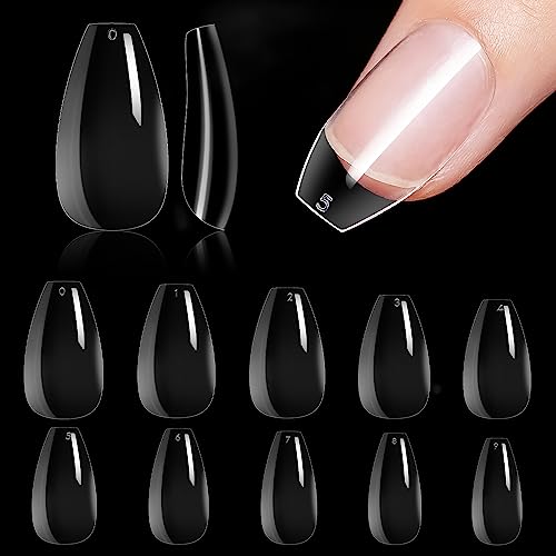 Makartt Nail Tips,Full Cover,Press on Nails for Gel Polish Nail Art Nail Salon DIY Nails