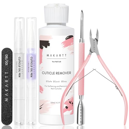 Makartt Cuticle Remover Kit Nail Care Kit Nail Manicure Kit for Cuticle