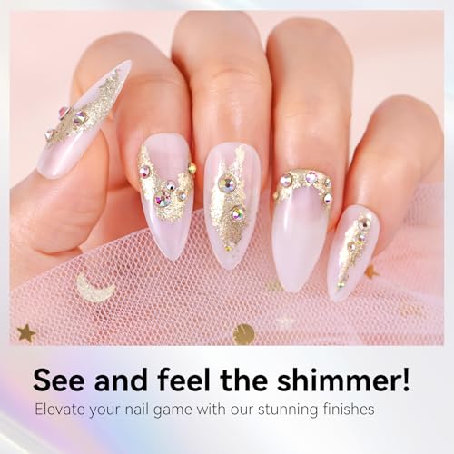 Makartt Fairy Aurora Powder Gel Silver & Gold