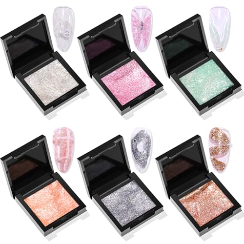 Makartt Fairy Aurora Powder Gel 6 Colors