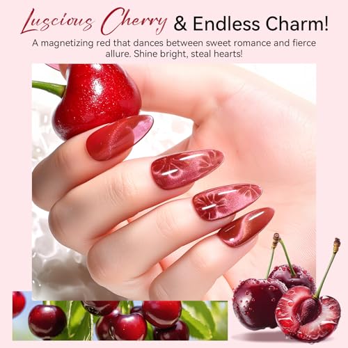 Makartt Gel Nail Polish Bright Colors Cat Eye Set Crystal Rose Classic Green Peach Pink Empire Yellow Color DIY Manicure Salon Home