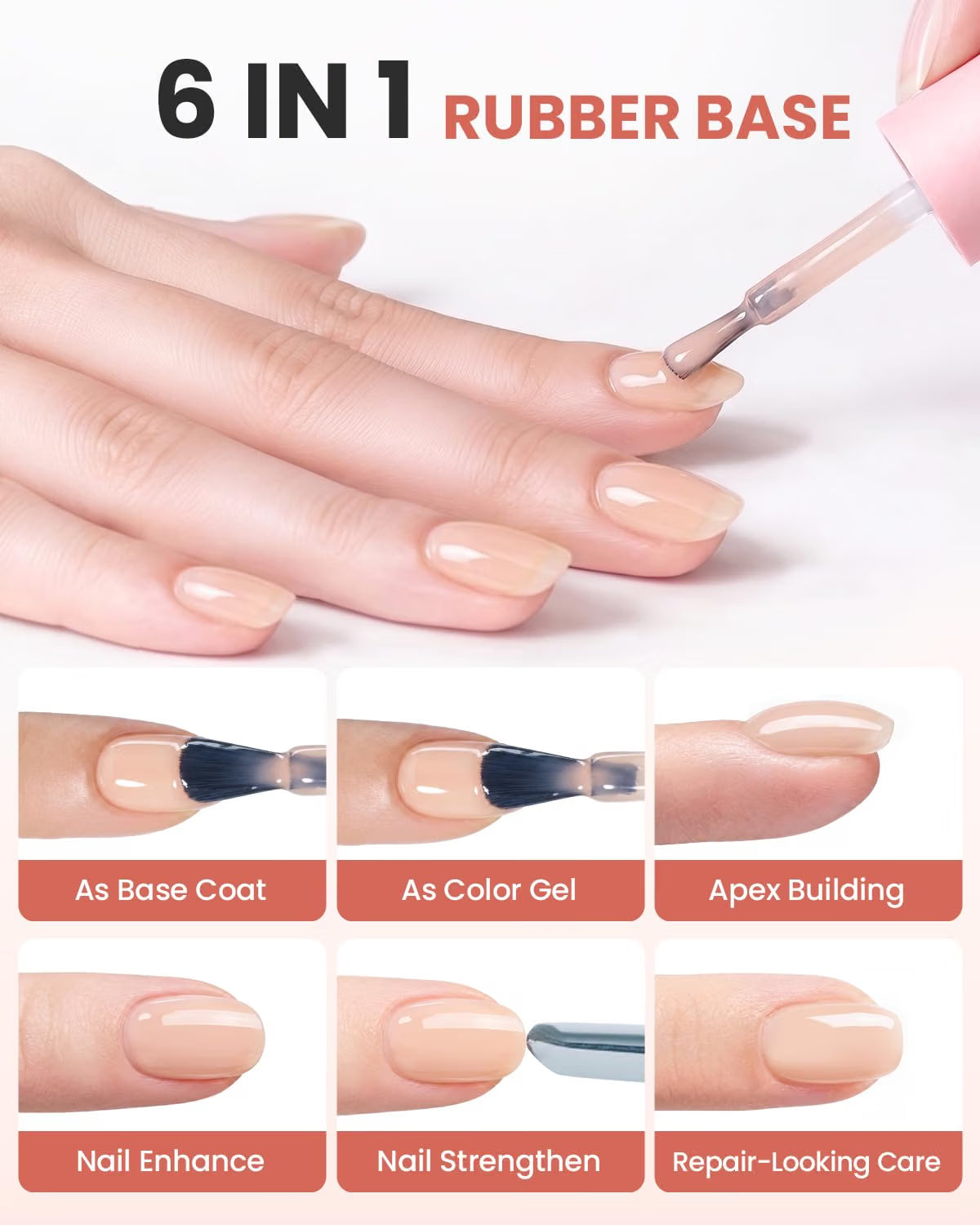 Hema-free Rubber Builder Base Gel