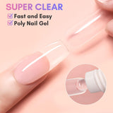 Clear, Poly Nail Gel 50ml