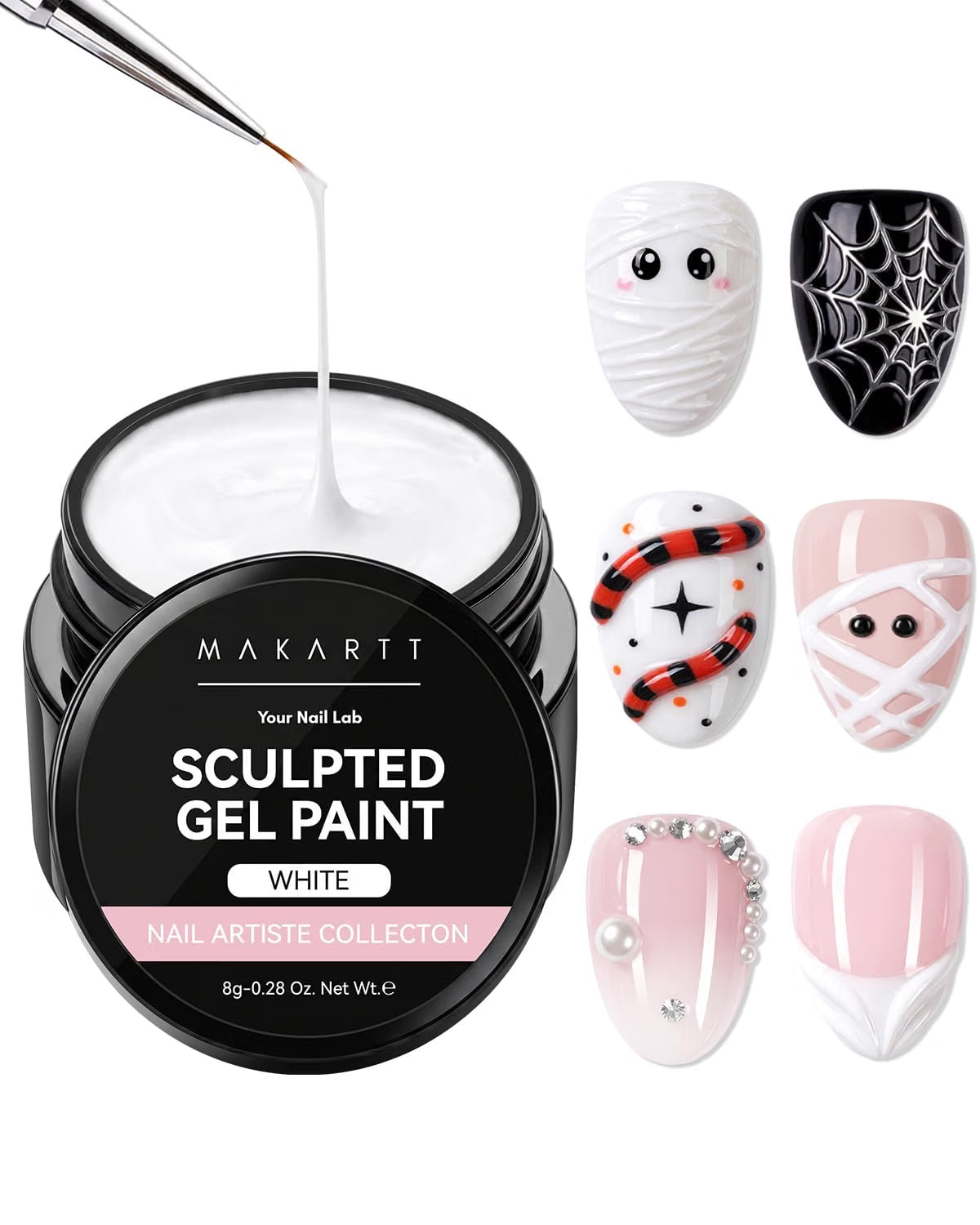 3D Gel Nail Art