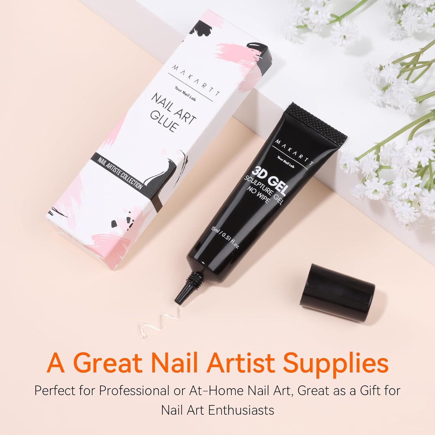 3D Nail Art Sculpture Gel