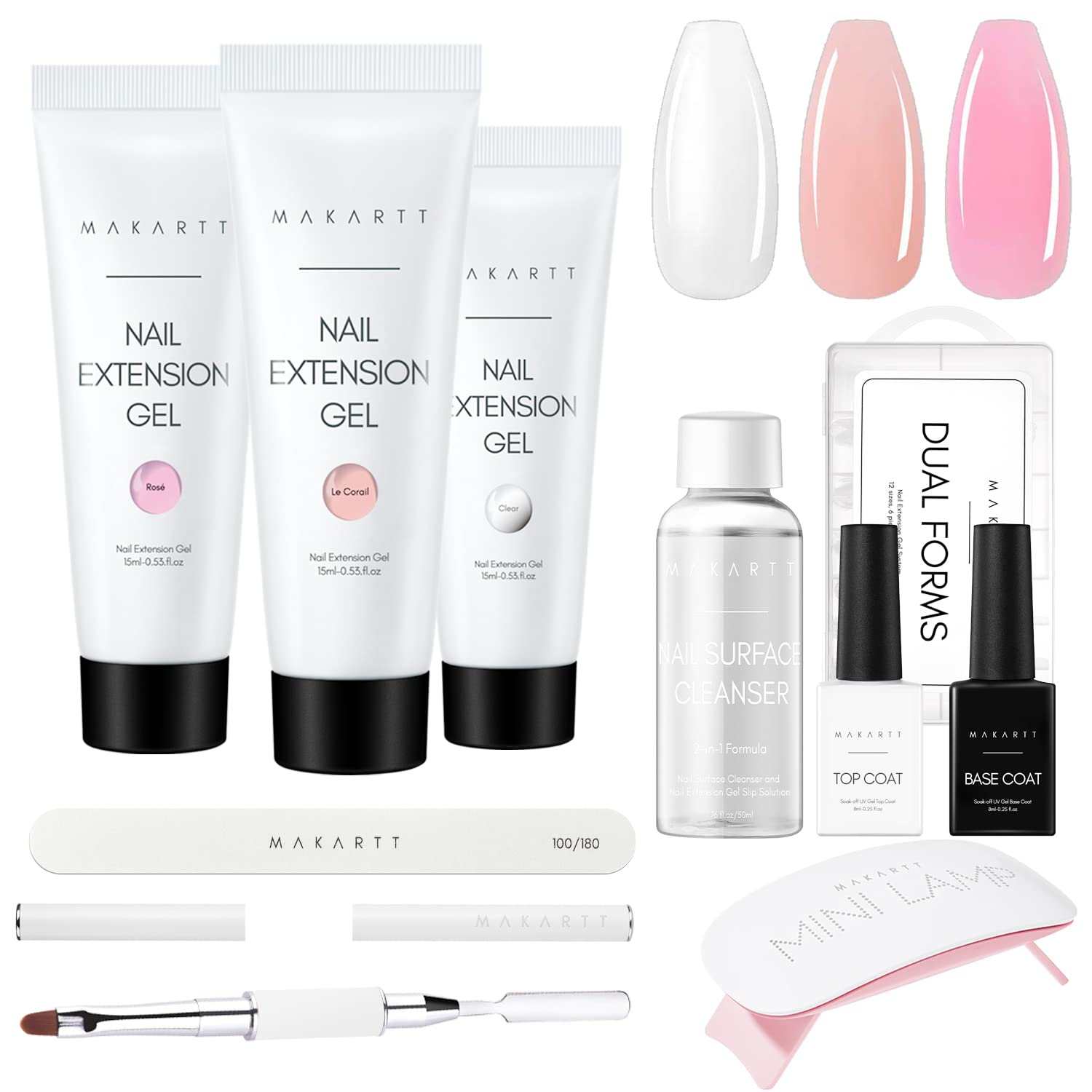 All-in-One Poly Gel Nail Extension Kit