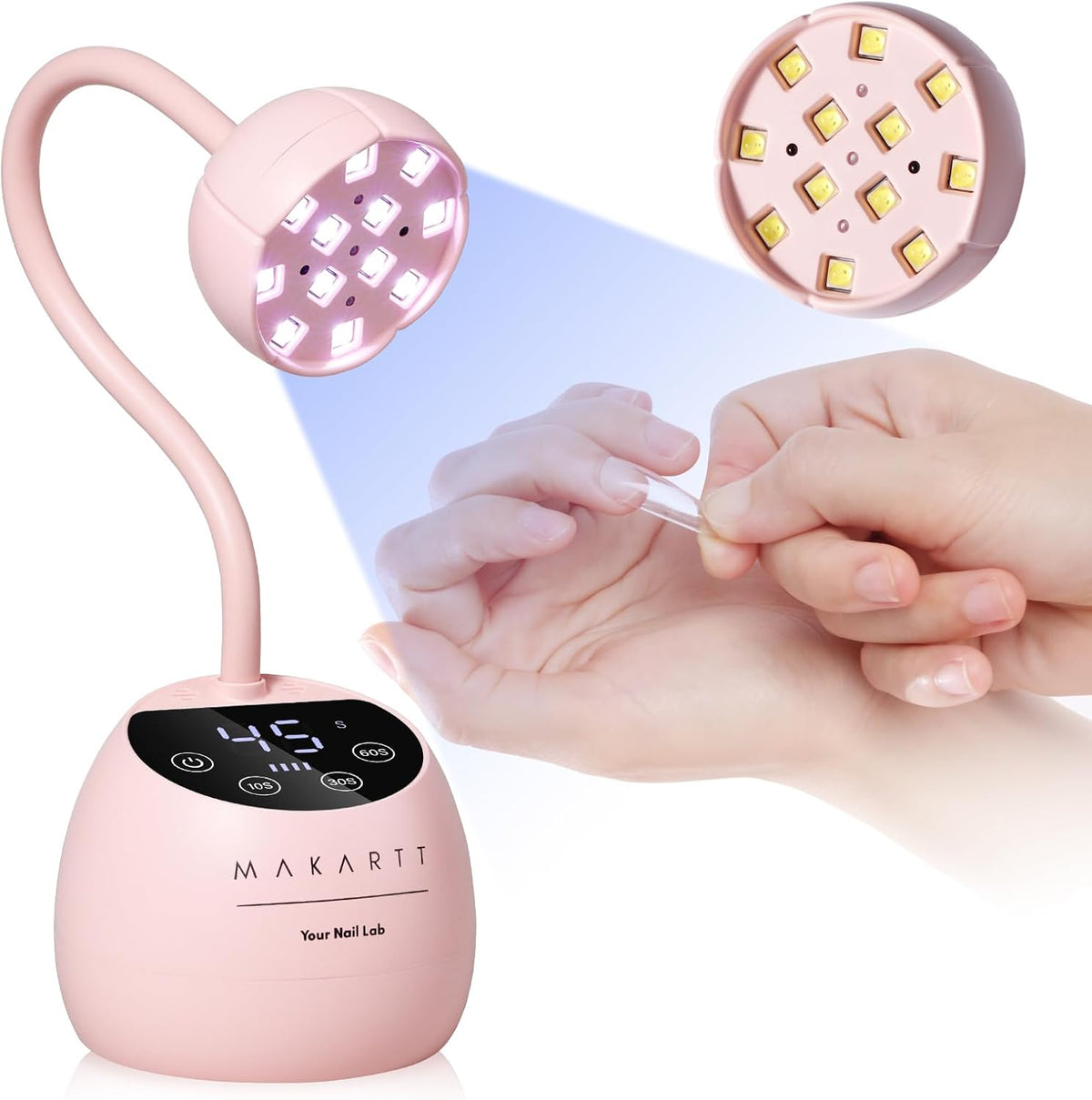 Gooseneck 39W UV LED Nail Lamp