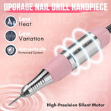 Geneviere E File Professional Nail Drill 30000RPM (Pink JD700)
