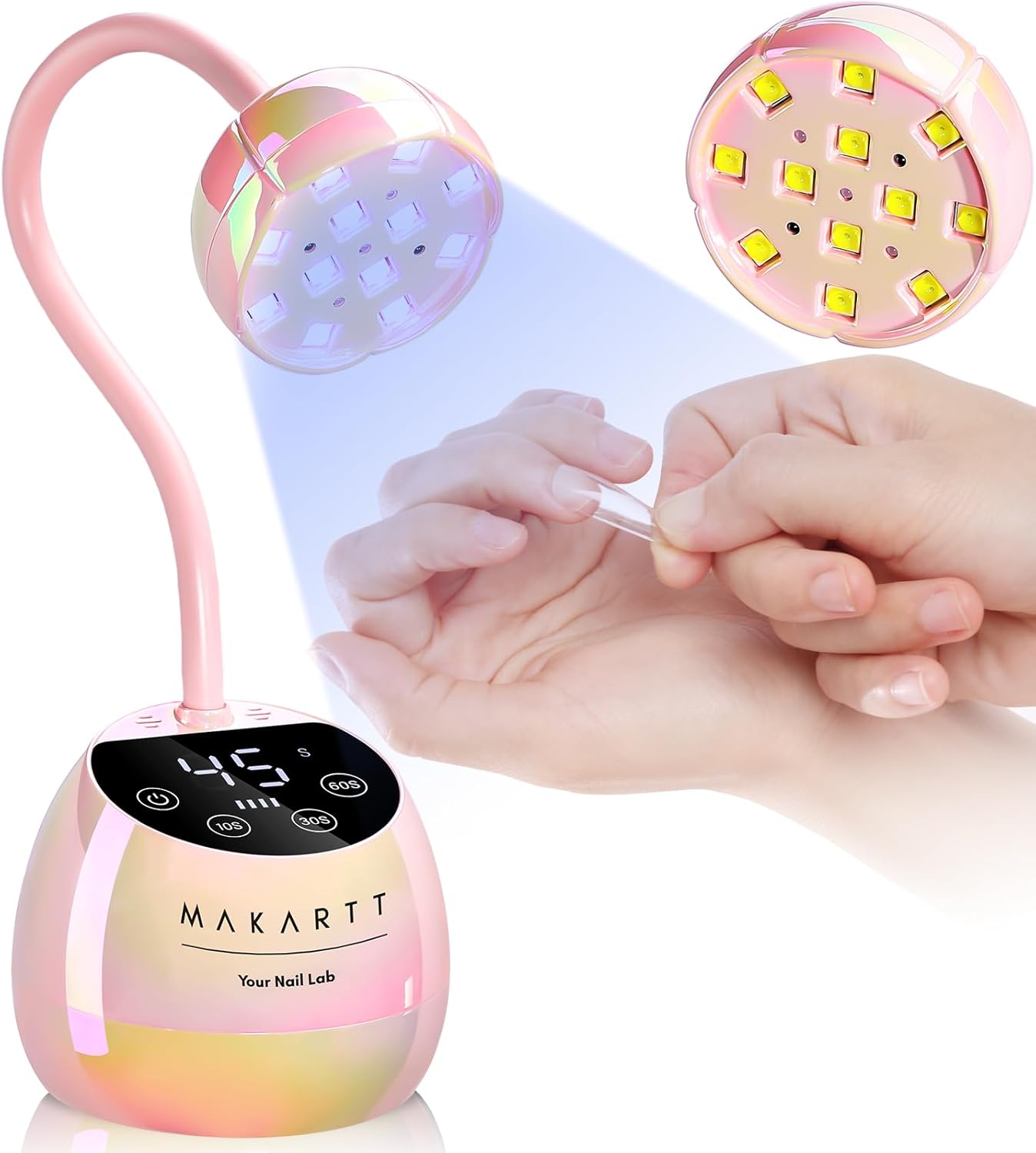 Gooseneck 39W UV LED Nail Lamp
