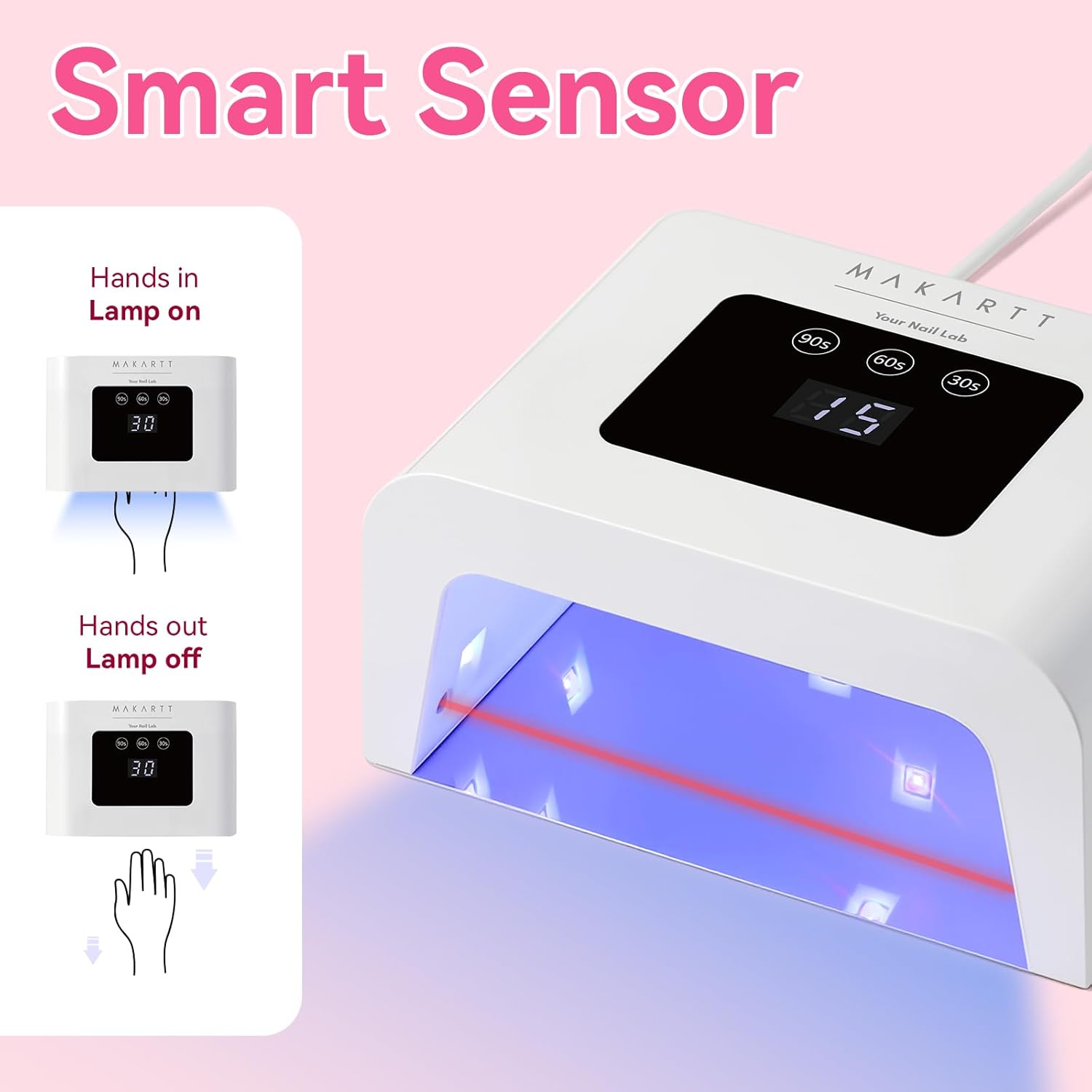 15W Mini UV LED Nail Lamp