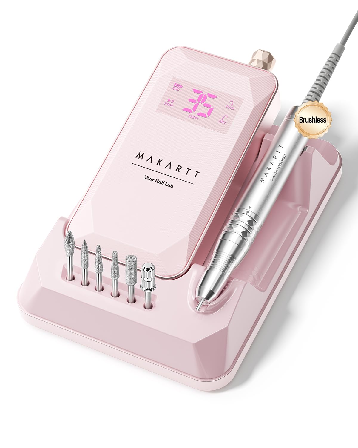 60W 35000RPM Brushless Nail Drill-VYKTOR