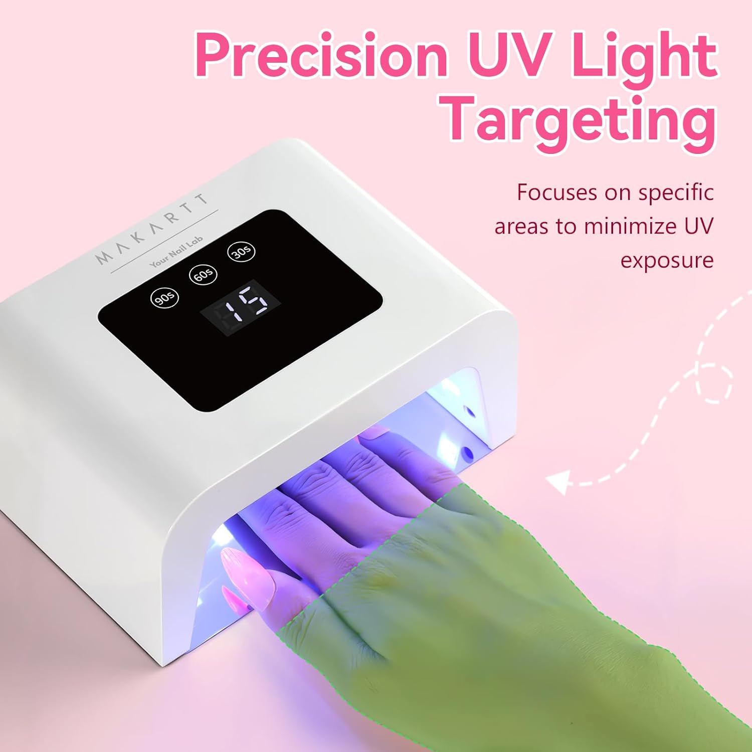 15W Mini UV LED Nail Lamp