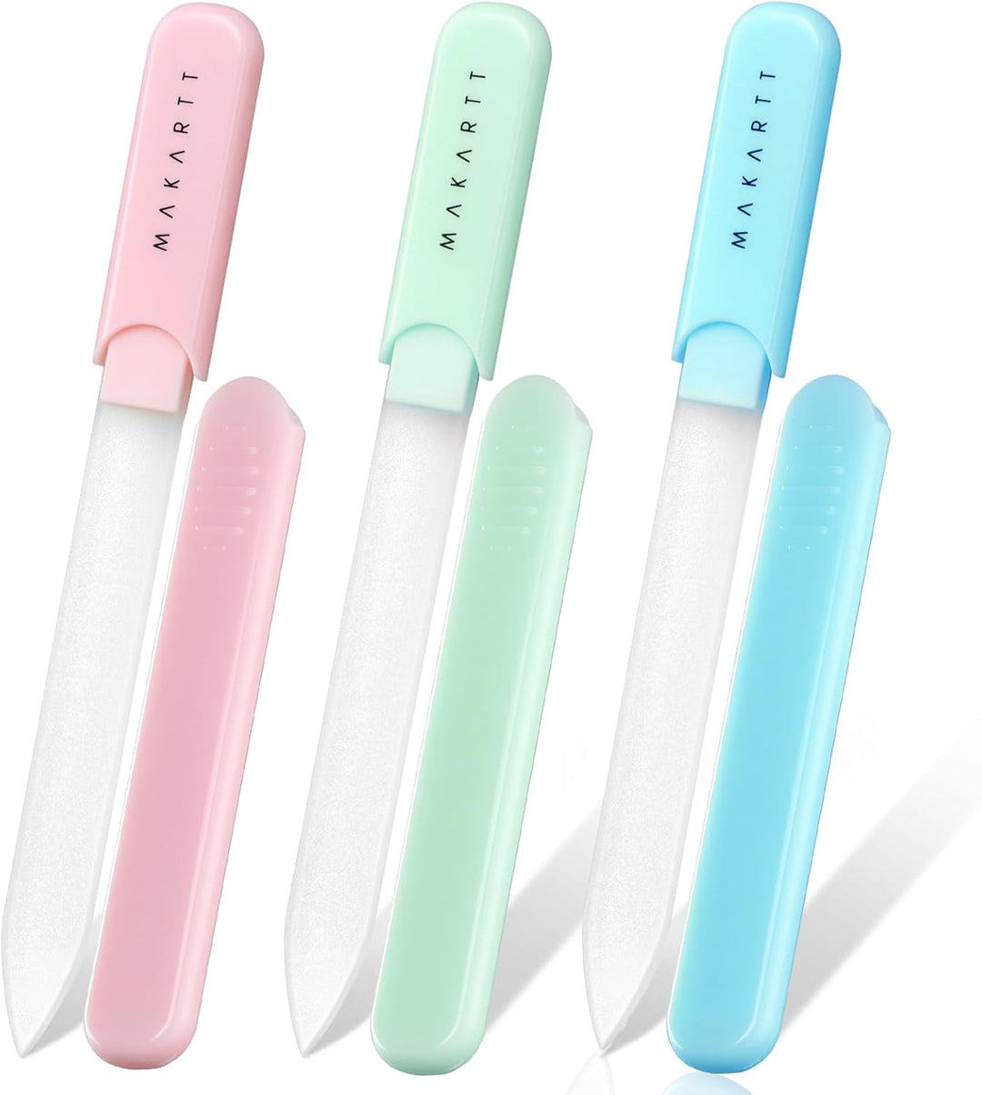 Glass Nail Files 3 Pcs Set