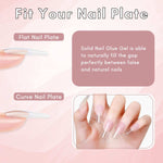 Solid Nail Gel Glue