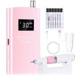 Rechargeable Nail Drill Electric Cordless Manicure Pedicure Power Tool