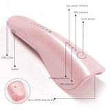 Flash Cure Mini Rechargeable UV Nail Lamp (5W - Pink)