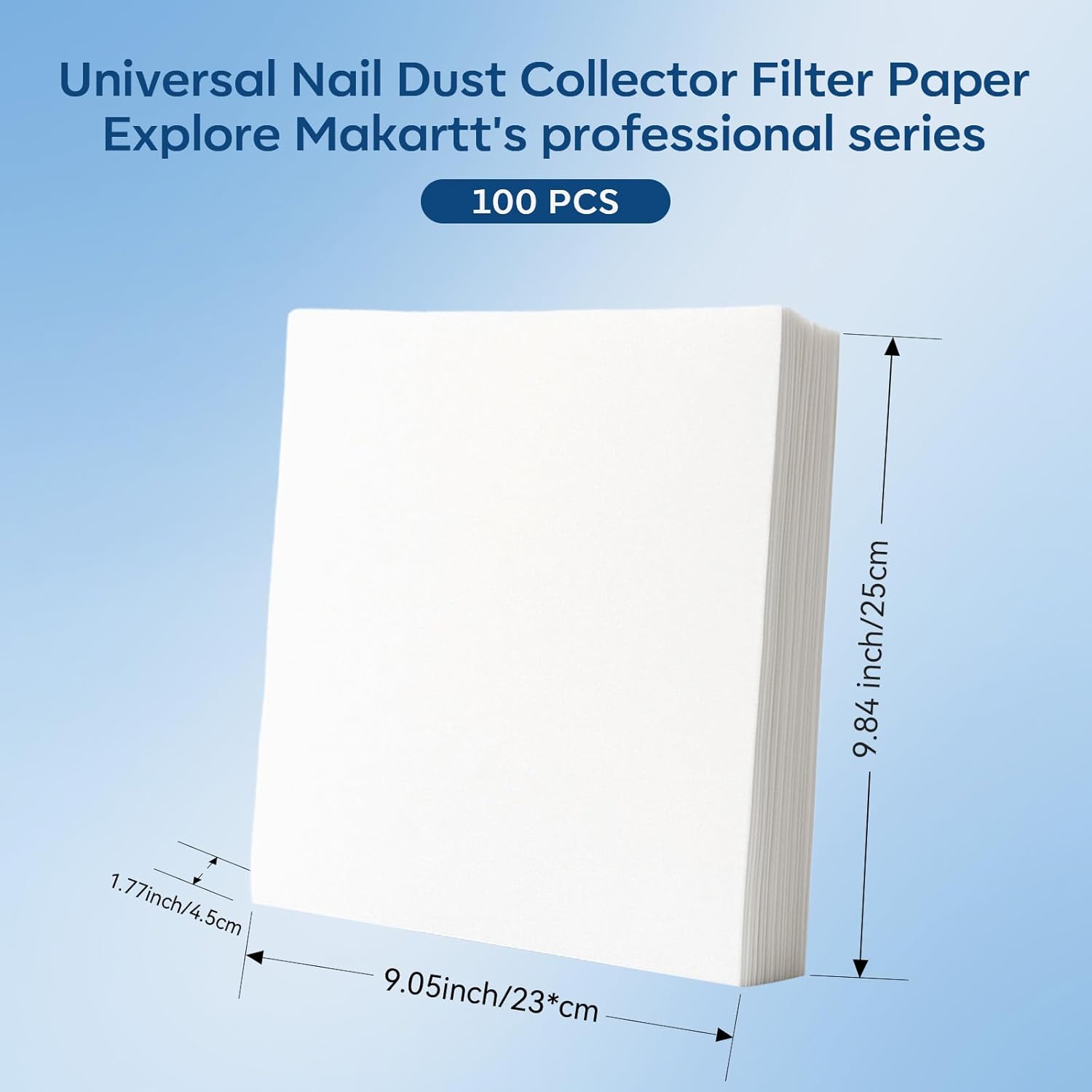 Nail Dust Collector Filter Paper