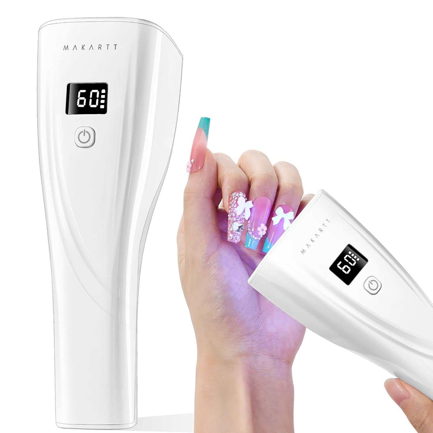 Flash Cure Nail Lamp 222 mW/cm²