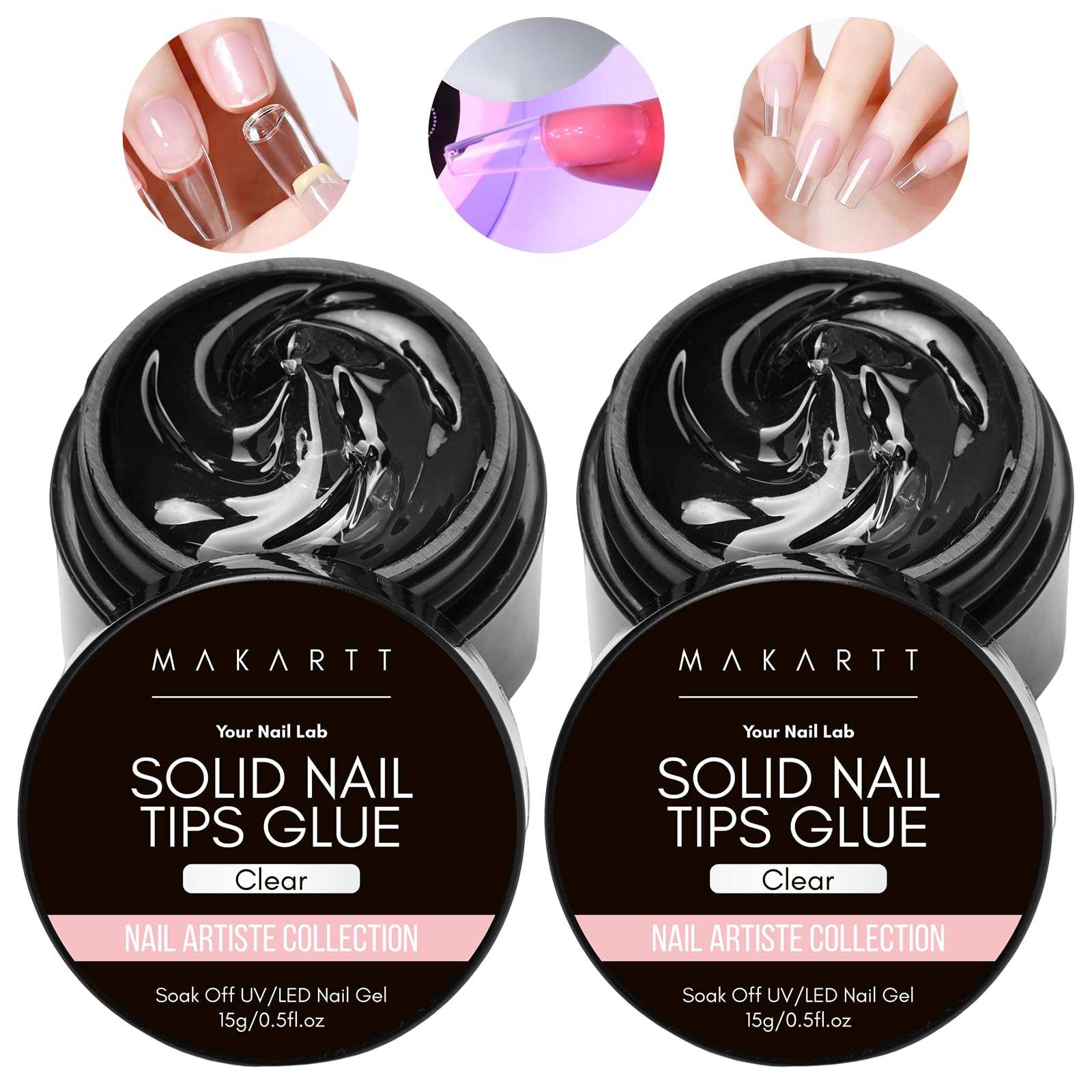 Solid Nail Gel Glue